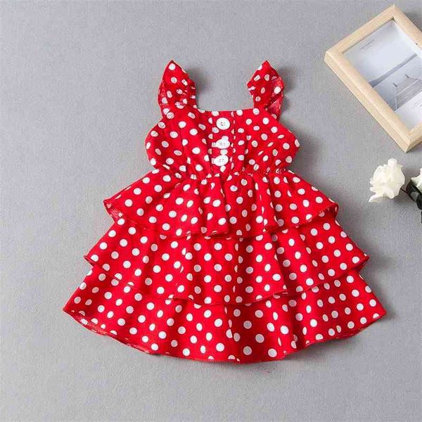 girls summer storm dot print dress middle children's cake princess dress, Red;yellow
girls summer storm dot print dress middle children's cake princess dress, Red;yellow