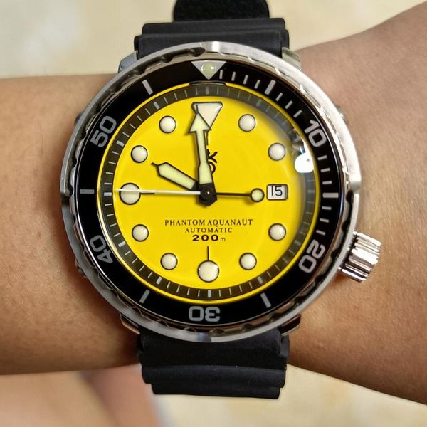 wristwatches retro sports watch men's mechanical vintage 200m diver automaic watches for men 47mm sapphire luminous wristwatch sbbn015, Slivery;brown
wristwatches retro sports watch men's mechanical vintage 200m diver automaic watches for men 47mm sapphire luminous wristwatch sbbn015, Slivery;brown