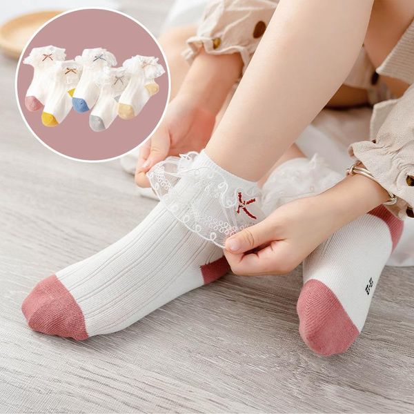 spring autumn leisure beautiful children socks girl lace bow princess dance, Pink;yellow
spring autumn leisure beautiful children socks girl lace bow princess dance, Pink;yellow
