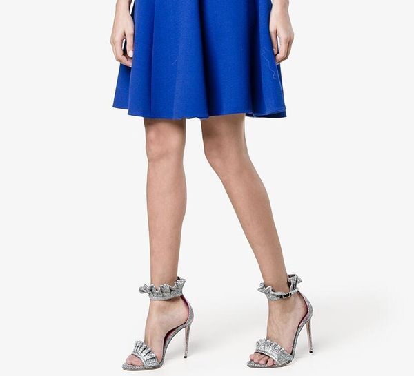 sandals brightness mode of summer leather ruffles foot women open fixed in ankle ladies high heeled shoes beautiful ybod, Black
sandals brightness mode of summer leather ruffles foot women open fixed in ankle ladies high heeled shoes beautiful ybod, Black