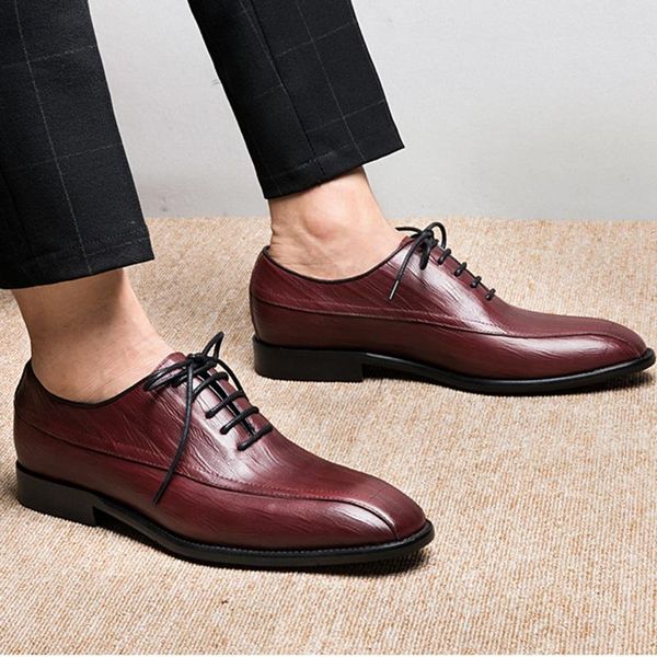 dress shoes genuine leather formal daily office pointed toe men's wedding bridal oxfords for gentlemen jns178, Black
dress shoes genuine leather formal daily office pointed toe men's wedding bridal oxfords for gentlemen jns178, Black