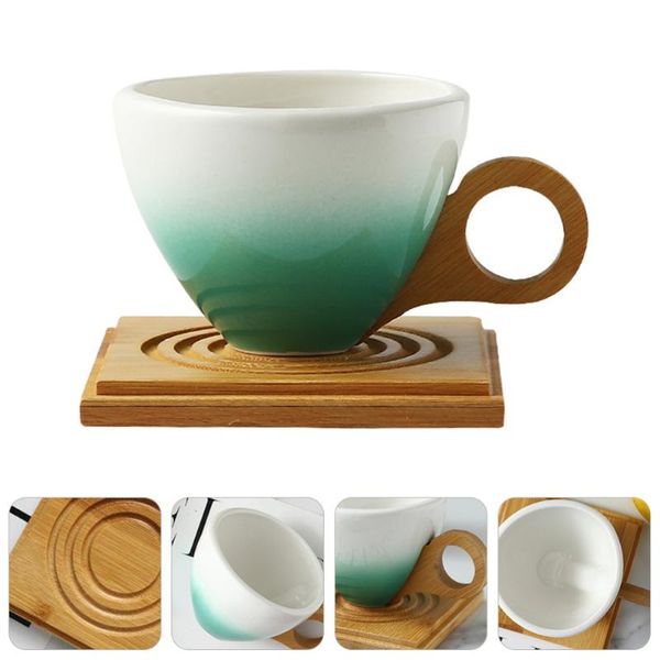 set gradient ceramic coffee mug café cup tea drinking with saucer cups & saucers
set gradient ceramic coffee mug café cup tea drinking with saucer cups & saucers
