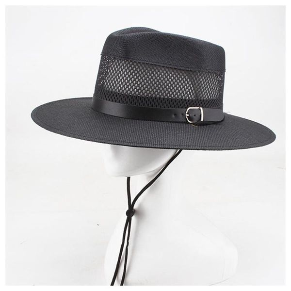 wide brim hats summer men sun panama hat for women man beach straw riding uv protection cap chapeau femme 2021, Blue;gray
wide brim hats summer men sun panama hat for women man beach straw riding uv protection cap chapeau femme 2021, Blue;gray
