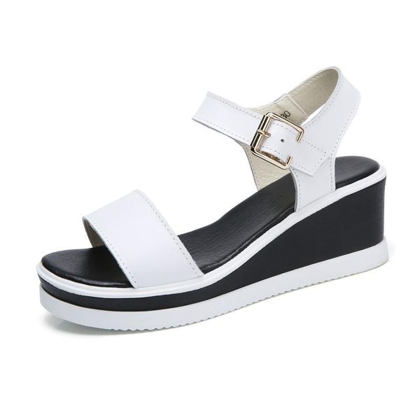 dress shoes 2021 women sandals white flat wedge summer platform sandalias ladies thick heel sole gladiator, Black
dress shoes 2021 women sandals white flat wedge summer platform sandalias ladies thick heel sole gladiator, Black