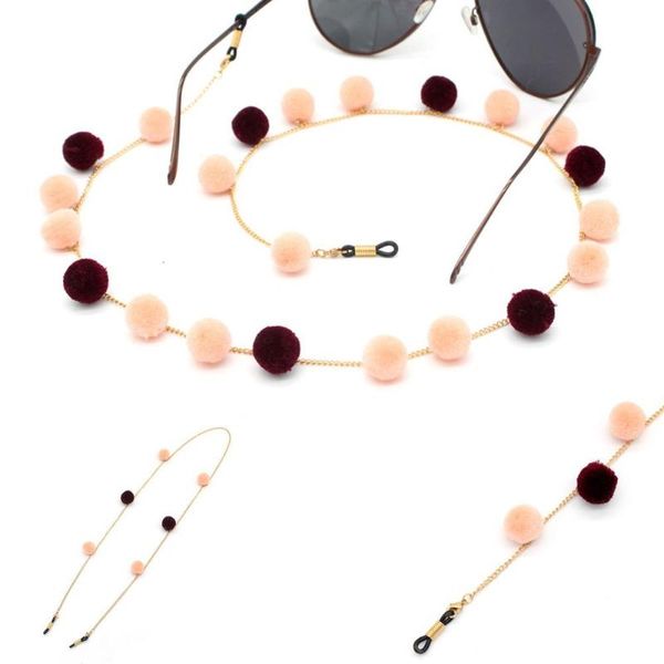 sunglasses frames necklace girls reading eyewears glasses pompon ball metal cord rope chain eyeglass holder strap, Silver
sunglasses frames necklace girls reading eyewears glasses pompon ball metal cord rope chain eyeglass holder strap, Silver