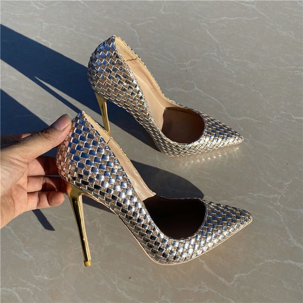 dress shoes tikicup shiny plaid chic women stilettos high heels bling party ladies ponited toe slip on pumps plus size 43 44 45 7m, Black
dress shoes tikicup shiny plaid chic women stilettos high heels bling party ladies ponited toe slip on pumps plus size 43 44 45 7m, Black