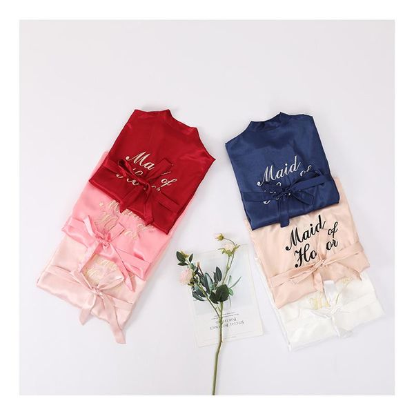 maid of honor embroidery robe & nightdress womens wedding kimono sleepshirts -2xl spring nightgown bathgown sleepwear women's, Black;red
maid of honor embroidery robe & nightdress womens wedding kimono sleepshirts -2xl spring nightgown bathgown sleepwear women's, Black;red