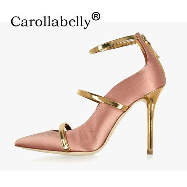 carollabelly women brand shoes straps pointed toe high heel wedding dress 8cm/10cm woman stiletto gladiator pumps, Black
carollabelly women brand shoes straps pointed toe high heel wedding dress 8cm/10cm woman stiletto gladiator pumps, Black