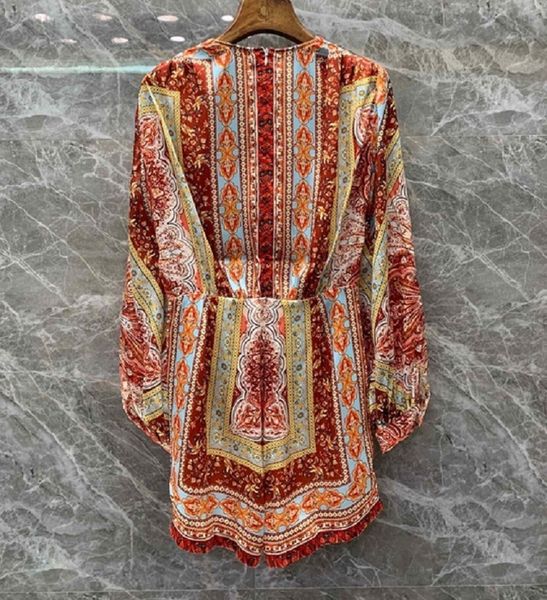 women's jackets jackets jumpsuit spring summer shorts women v-neck vintage prints long sleeve casual playsuit ladies beach 45q8, Black;brown
women's jackets jackets jumpsuit spring summer shorts women v-neck vintage prints long sleeve casual playsuit ladies beach 45q8, Black;brown