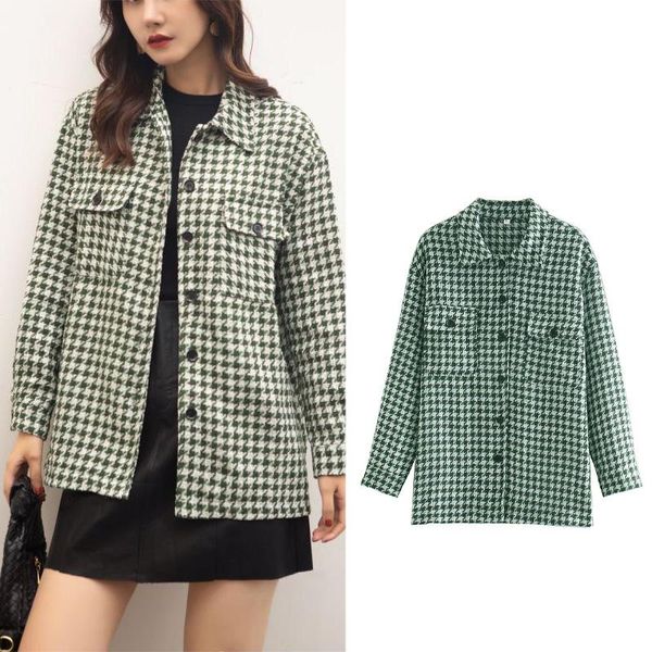 women's jackets zar 2021 coat autumn winter plaid small fragrance jacket fashion high street parkas long-sleeved versatile pl982, Black;brown
women's jackets zar 2021 coat autumn winter plaid small fragrance jacket fashion high street parkas long-sleeved versatile pl982, Black;brown