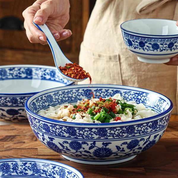 bowls 7/8inch chinese style ceramic blue and white porcelain bowl instant noodle ramen soup kitchen tableware
bowls 7/8inch chinese style ceramic blue and white porcelain bowl instant noodle ramen soup kitchen tableware