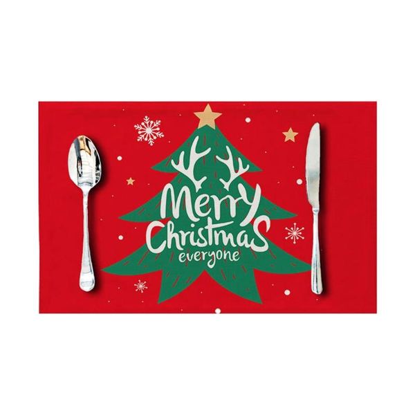 table cloth 5pcs christmas cartoon placemat cute santa water-resistant mat party decor r9jc
table cloth 5pcs christmas cartoon placemat cute santa water-resistant mat party decor r9jc