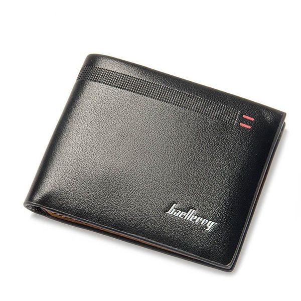 wallets baellerry quality leather men business short 3 fold purse holders wallet clip money bag male clutch w098, Red;black
wallets baellerry quality leather men business short 3 fold purse holders wallet clip money bag male clutch w098, Red;black