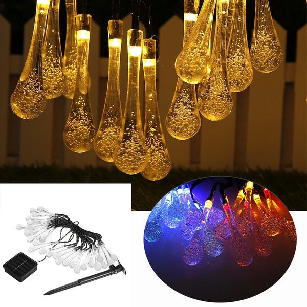 30 leds string light garden outdoor solar powered patio yard landscape lamp waterproof - warm
30 leds string light garden outdoor solar powered patio yard landscape lamp waterproof - warm