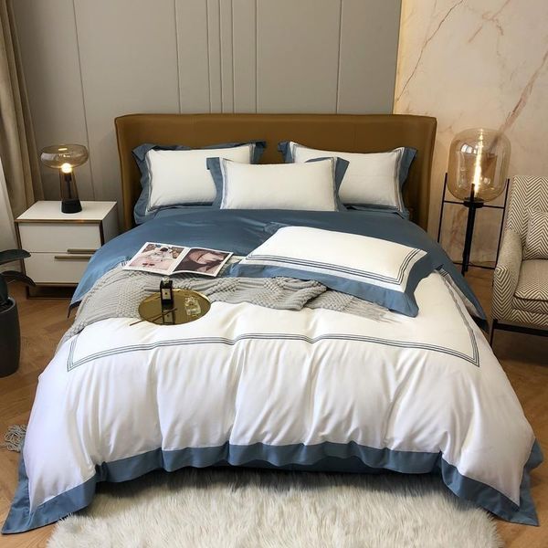 bedding sets 4pcs white el duvet cover set embroidered light blue pink soft breathable egyptian cotton bed sheet pillow shams
bedding sets 4pcs white el duvet cover set embroidered light blue pink soft breathable egyptian cotton bed sheet pillow shams
