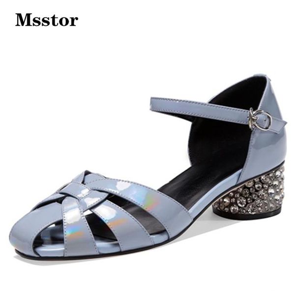 dress shoes round toe blue heels for women hollow cover heel crystal casual womens sandals 2021 buckle thick leather, Black
dress shoes round toe blue heels for women hollow cover heel crystal casual womens sandals 2021 buckle thick leather, Black