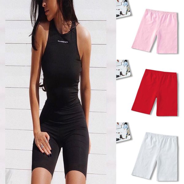 slimming solid color casual women legging pants fashion summer five point short wide waistband, Black
slimming solid color casual women legging pants fashion summer five point short wide waistband, Black