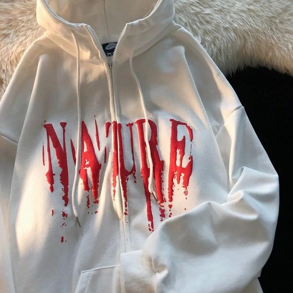 women's hoodies & sweatshirts women hoodie harajuku version loose oversized long-sleeved hooded clothes cardigan vintage streetwear, Black
women's hoodies & sweatshirts women hoodie harajuku version loose oversized long-sleeved hooded clothes cardigan vintage streetwear, Black
