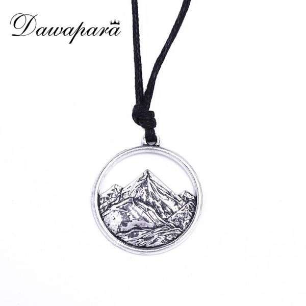 pendant necklaces dawapara mountain necklace antique silvery or golden trending man jewelry, Silver
pendant necklaces dawapara mountain necklace antique silvery or golden trending man jewelry, Silver