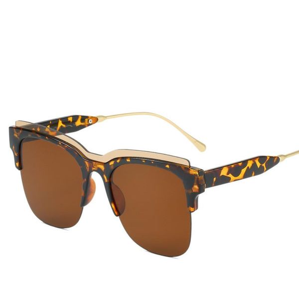sunglasses 2021 semi metal brand designer retro square trend european and american dazzle color large frame, White;black
sunglasses 2021 semi metal brand designer retro square trend european and american dazzle color large frame, White;black