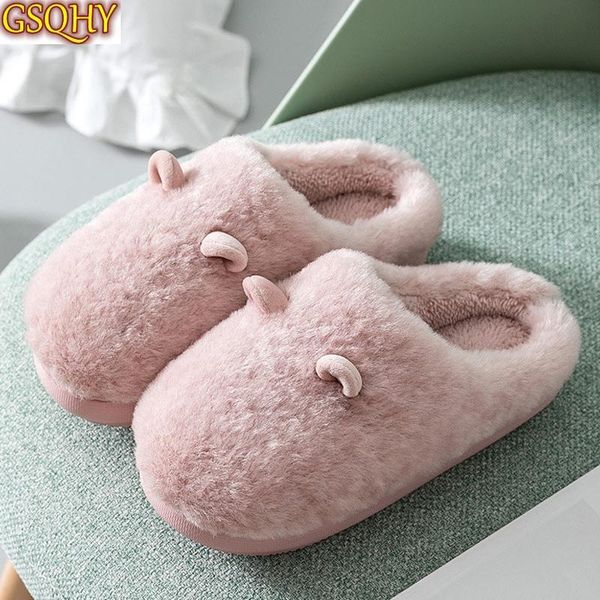 women's winter warm plush flat slippers ladies cotton shoes thick heels platform female indoor home flock, Black
women's winter warm plush flat slippers ladies cotton shoes thick heels platform female indoor home flock, Black