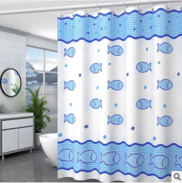 shower curtains blue fish ripple print pattern thick polyester curtain bathroom waterproof mildew curtains(with hook rings)
shower curtains blue fish ripple print pattern thick polyester curtain bathroom waterproof mildew curtains(with hook rings)