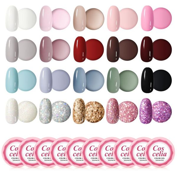 nail art kits 5ml color uv gel polish set coscelia 12/16/20 pcs led lamp dryer soak off glitter all for manicure kit
nail art kits 5ml color uv gel polish set coscelia 12/16/20 pcs led lamp dryer soak off glitter all for manicure kit
