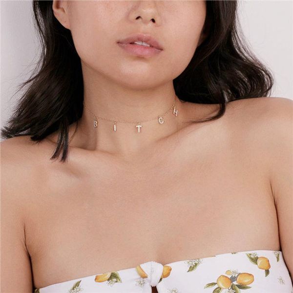 pendant necklaces personality name necklace custom zirconia letter initial women jewelry, Silver
pendant necklaces personality name necklace custom zirconia letter initial women jewelry, Silver