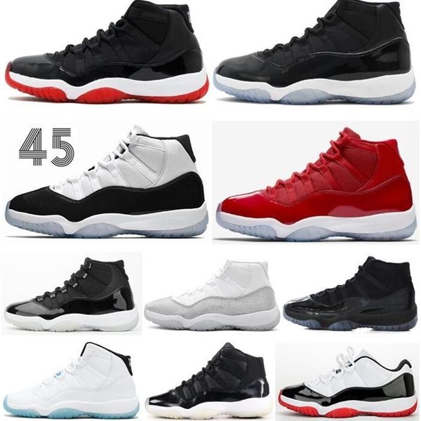 new 11 11s bred space jam concord 25th anniversary basketball shoes mens cap and gown gym red 72-10 sneakers with box
new 11 11s bred space jam concord 25th anniversary basketball shoes mens cap and gown gym red 72-10 sneakers with box