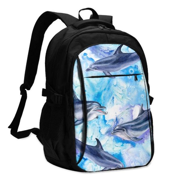 backpack 2021 women men fashion watercolor sea blue dolphins travel school recreation bag business lapshopping
backpack 2021 women men fashion watercolor sea blue dolphins travel school recreation bag business lapshopping