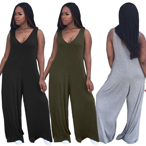 gym clothing european and american women's temperament sleeveless loose size jumpsuit wholesale vendors for women sets, White;black
gym clothing european and american women's temperament sleeveless loose size jumpsuit wholesale vendors for women sets, White;black