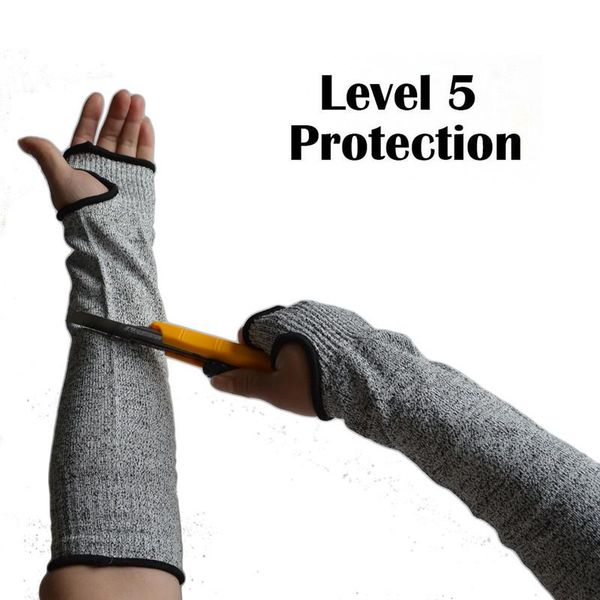wrist support cutting-proof 5-grade arm steel wire guard + wear-resistant sleeve black-grey 45 cm, Black;red
wrist support cutting-proof 5-grade arm steel wire guard + wear-resistant sleeve black-grey 45 cm, Black;red