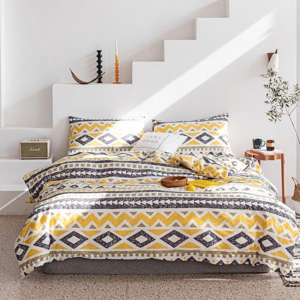 bedding sets warm bed linen cotton yellow color striped set single/king duvet cover fitted sheet and pillowcase
bedding sets warm bed linen cotton yellow color striped set single/king duvet cover fitted sheet and pillowcase