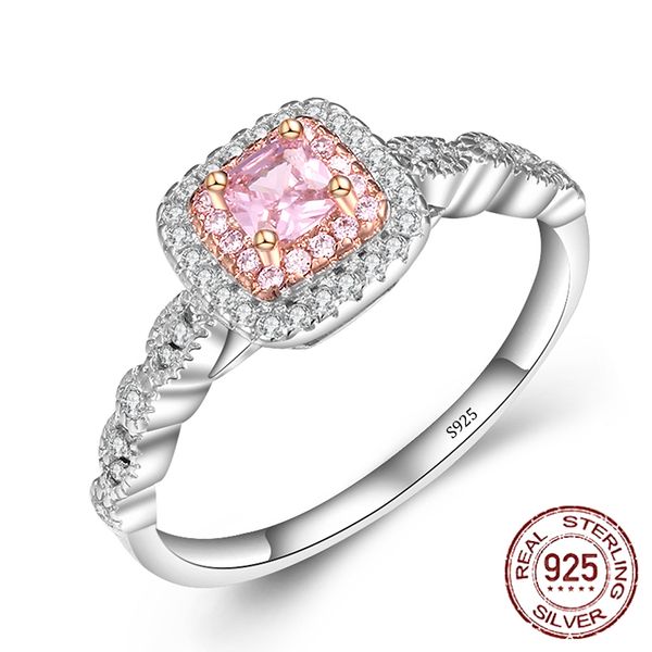 original 925 silver engagement ring female square pink zircon crystal romantic wedding jewelry for women party gift j-201, Slivery;golden
original 925 silver engagement ring female square pink zircon crystal romantic wedding jewelry for women party gift j-201, Slivery;golden