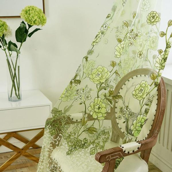 curtain & drapes country style leaves flower sheer for window tulle voile curtains modern bedroom living room decoration
curtain & drapes country style leaves flower sheer for window tulle voile curtains modern bedroom living room decoration