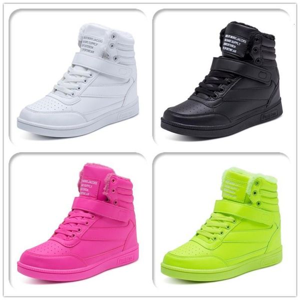 pink platform snow winter shoes korea sneakers women wedges boots warm plush leather botas mujer 7pnw, Black 
pink platform snow winter shoes korea sneakers women wedges boots warm plush leather botas mujer 7pnw, Black