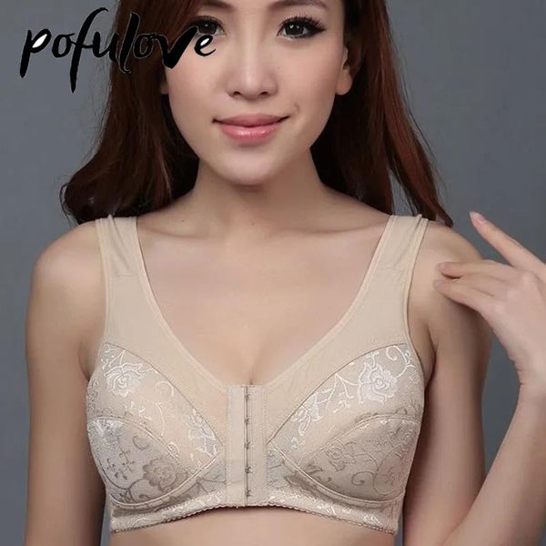 bras front button cotton bra for women elderly older mother wireless underwear plus size soft wide straps bralette crop top, Red;black
bras front button cotton bra for women elderly older mother wireless underwear plus size soft wide straps bralette crop top, Red;black