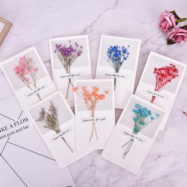 pcs gypsophila dried flower festival handwritten blessing greeting card wedding cards
pcs gypsophila dried flower festival handwritten blessing greeting card wedding cards