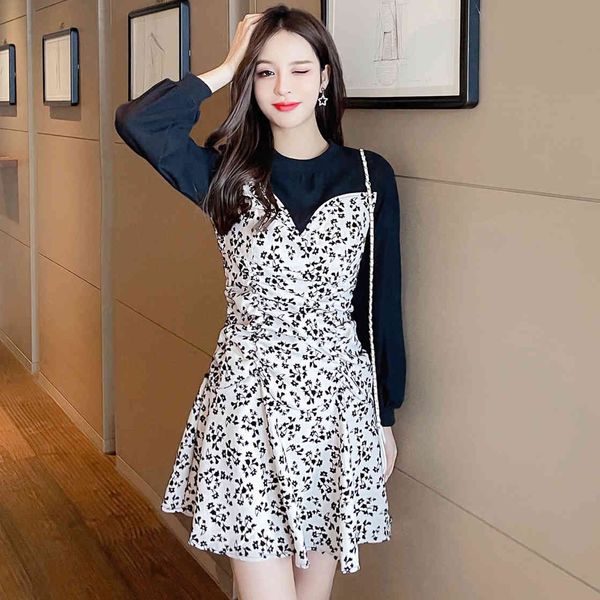 elegant flower print women's spring summer o neck long sleeve patchwork slim office female mermaid mini dress 210514, Black;gray
elegant flower print women's spring summer o neck long sleeve patchwork slim office female mermaid mini dress 210514, Black;gray