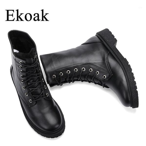 boots ekoak classic autumn winter warm fur fashion ankle for women ladies shoes woman leather motorcycle1, Black
boots ekoak classic autumn winter warm fur fashion ankle for women ladies shoes woman leather motorcycle1, Black