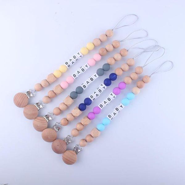 pacifiers# baby chew toys chain pacifier infant safe silicone nipple beads wooden clip anti-lost soother clip/chain
pacifiers# baby chew toys chain pacifier infant safe silicone nipple beads wooden clip anti-lost soother clip/chain