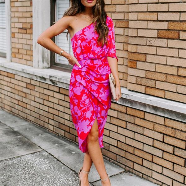 casual dresses women vintage floral print dress oblique collar one shoulder bohemia a-line long irregular loose summer, Black;gray
casual dresses women vintage floral print dress oblique collar one shoulder bohemia a-line long irregular loose summer, Black;gray