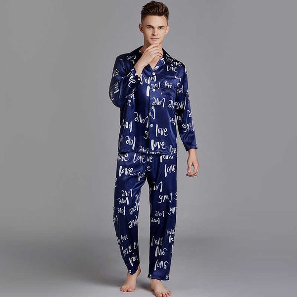 yaoting pajamas men's long sleeve trousers silk spring summer cardigan home clothes ice silk summer large suit men's 1758 dressing, White
yaoting pajamas men's long sleeve trousers silk spring summer cardigan home clothes ice silk summer large suit men's 1758 dressing, White