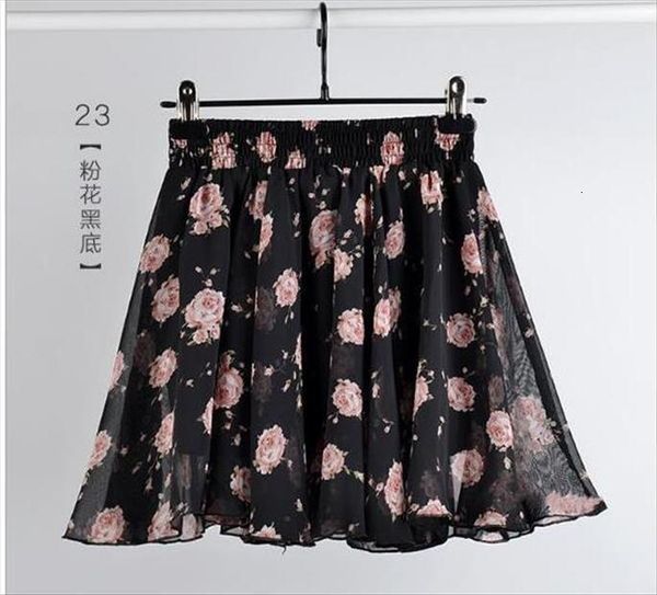 summer floral fashion retro beach women skirts printed chiffon bohemia, Black
summer floral fashion retro beach women skirts printed chiffon bohemia, Black