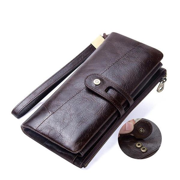 wallets yicheng genuine cowhide leather men clutch zipper purse handy bag long big wrist coin money, Red;black
wallets yicheng genuine cowhide leather men clutch zipper purse handy bag long big wrist coin money, Red;black