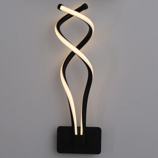 wall lamp modern creative wave led light black mounted sconces for bedside corridor stairs aluminum lamps
wall lamp modern creative wave led light black mounted sconces for bedside corridor stairs aluminum lamps