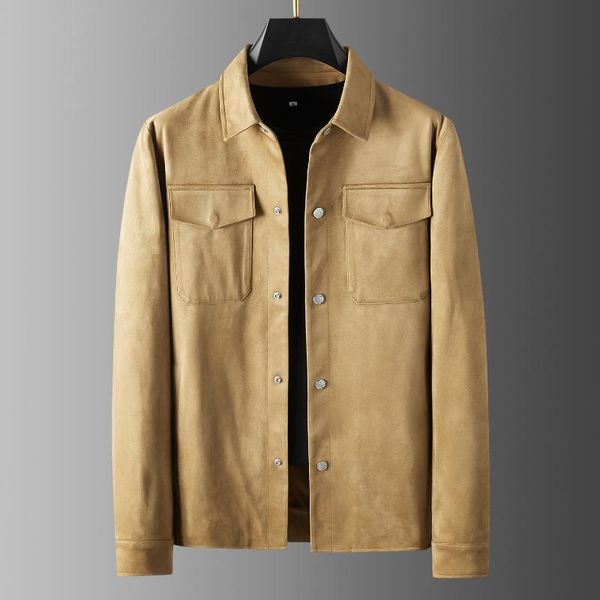 men's jackets jsbdautumn/winter vintage suede stretch comfortable business jacket lapel casual, Black;brown
men's jackets jsbdautumn/winter vintage suede stretch comfortable business jacket lapel casual, Black;brown