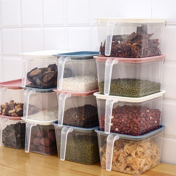 kitchen transparent storage box sealed jar grains beans organizer containers refrigerator boxes bottles & jars
kitchen transparent storage box sealed jar grains beans organizer containers refrigerator boxes bottles & jars
