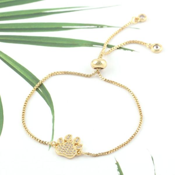 charm bracelets luxury cz white zircon cat dog charms bracelet adjustable link chain women & bangles for jewelry accessories, Golden;silver
charm bracelets luxury cz white zircon cat dog charms bracelet adjustable link chain women & bangles for jewelry accessories, Golden;silver