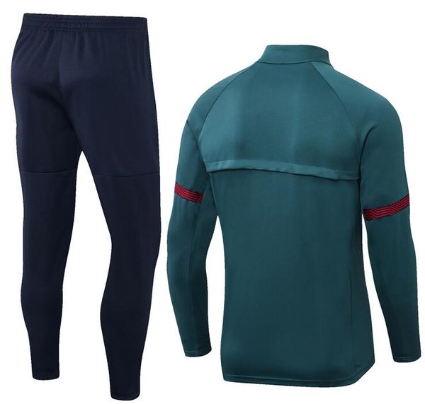 2122 men jogging suits football training tracksuit kit 2021 2022 mens survetement foot soccer chandal futbol survêtement, Black
2122 men jogging suits football training tracksuit kit 2021 2022 mens survetement foot soccer chandal futbol survêtement, Black
